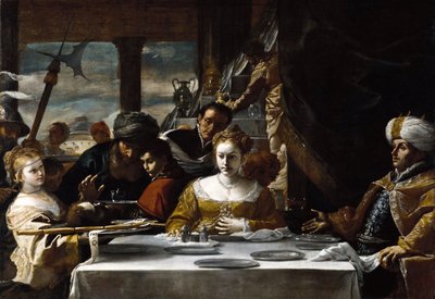 Banquete de Herodes de Mattia Preti